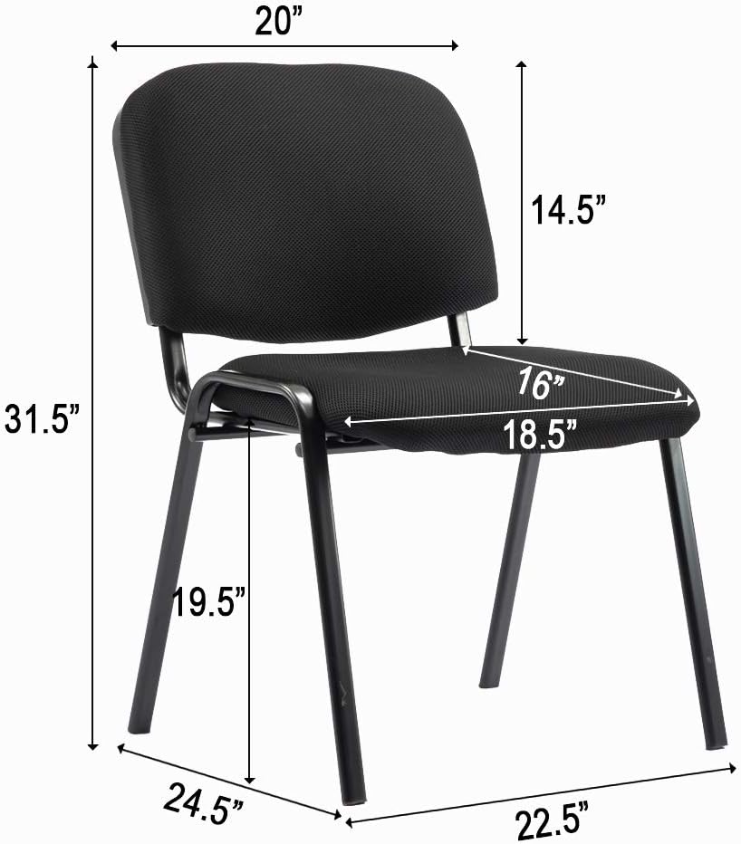MFurn Stackable Steel Frame Chairs for Meeting Room and Reception
