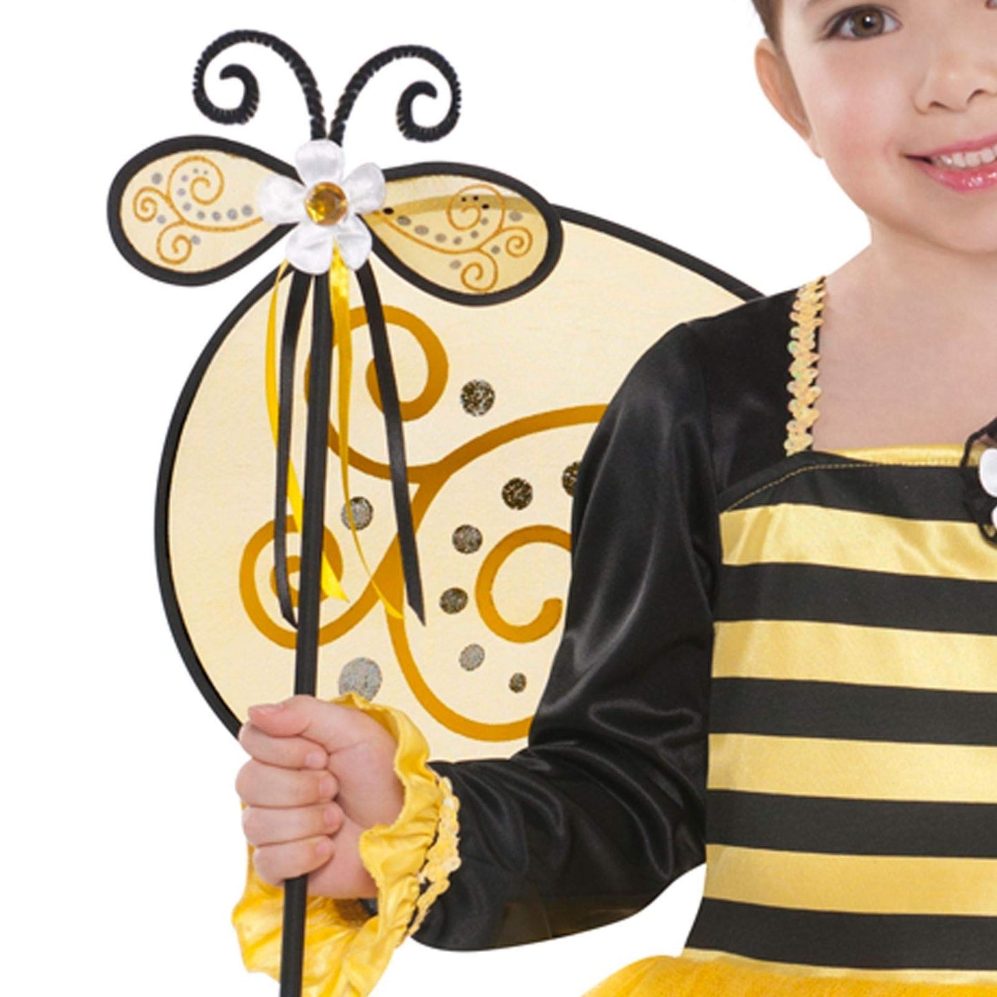 Girls Ballerina Bumble Bee Cosplay Costume Dress Theme Party Fancy Dress-Various Sizes