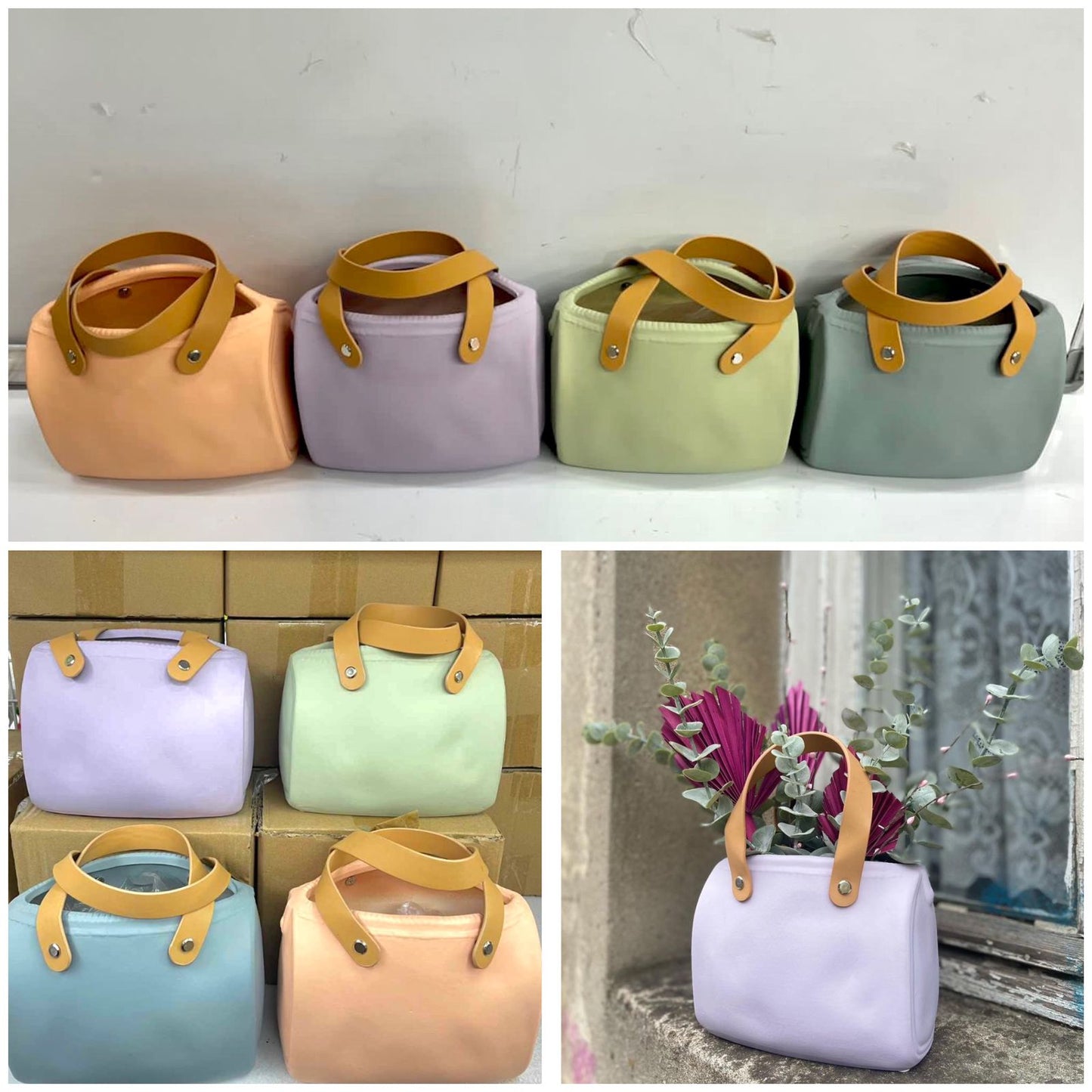 Modern Ceramic Handbag Vase