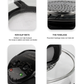 RAF Multi-Cooker Glass Air Fryer Electric Convection Halogen Oven R.5406 – 12L Capacity, 3500W Power