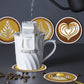 Coffee Coaster Set PVC 4pc