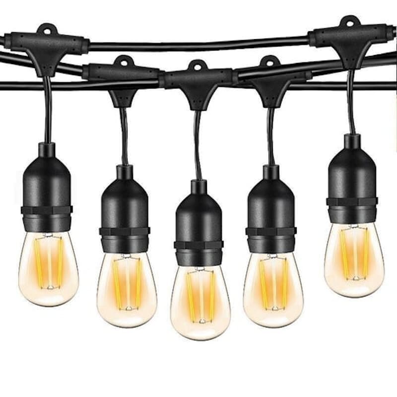 Festoon String Outdoor Globe Lights Various Options