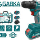 GABKA GA-88120 25V Lithium-Ion Cordless Drill Inc 2 Batteries