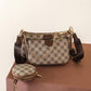 Ladies Fashionable Crossbody Bag Set 2pc