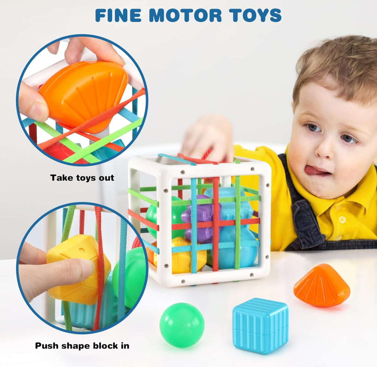 Toddler Toys for Year Old Boys Girls,Baby Sorter Toys