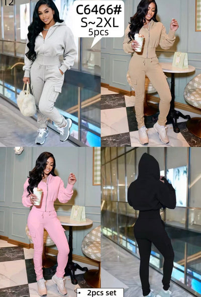 Ladies 2pc Tracksuits -Various Colours