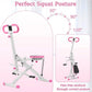 Pro-Sportz 
Foldable Squat Machine for Women,Glutes Workout Machines with LCD Display & Adjustable Seat