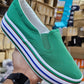 Ladies Multicoloured Slip On Sneakers