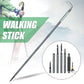 MTech 7 In 1 Outdoor Folding Climbing Walking Stick Safety Security Trekking Rod