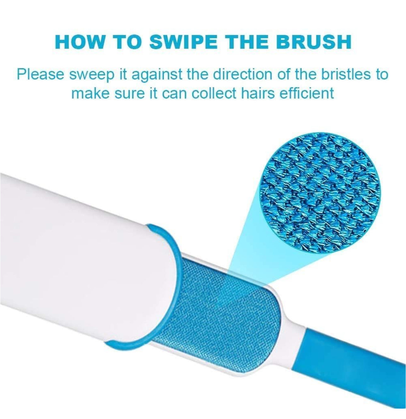 Pet Reusable Pet Hair Remover with Self Cleaning Base
