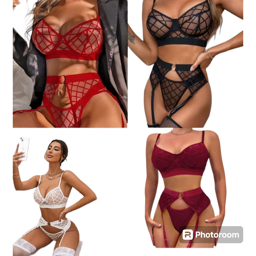 Ladies Sexy Lingerie Sets - Various Styles & Colours Available