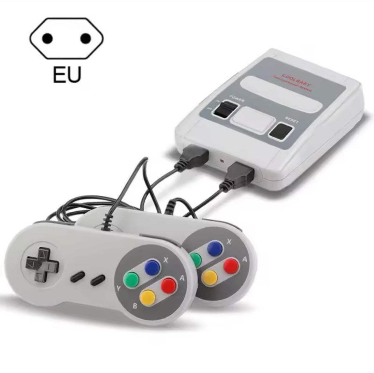 Mini Retro TV Game Console Built-in 620 Class Games With 2 Controller