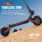 Pro-Sportz Electric Scooter for Adults, E-Scooter Up to 52MPH 6000W 60V Dual Motor 1440WH Battery, 50Miles Long Range 11" Tubeless Off-Road All Terrain Scooter Tires, Foldable Kick Electric Scooter with Seat