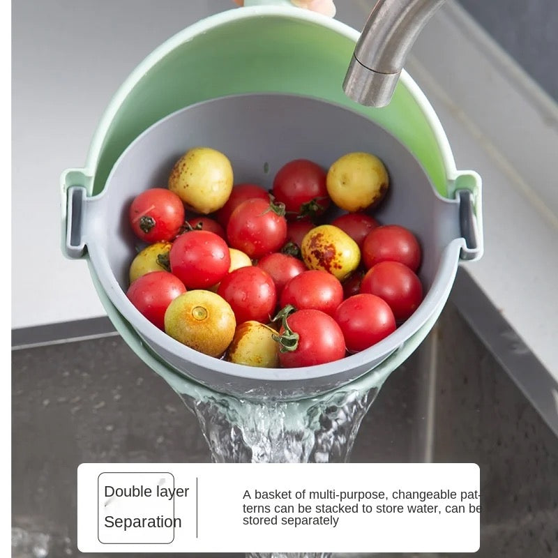 Multifunctional Vegetable Cutter Grater  And Fruit Slicer Grinder Drain Basket Kitchen Tool Accessories