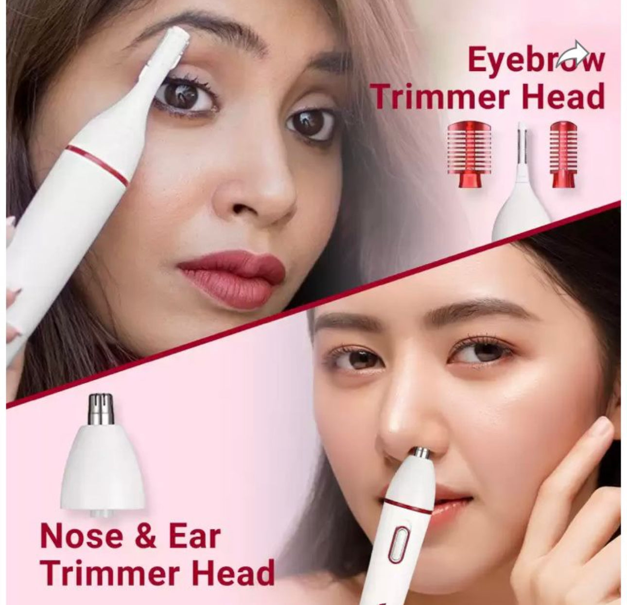 Professional Ladies 4 IN 1 Electric Epilator Hair Removal Kit V-725