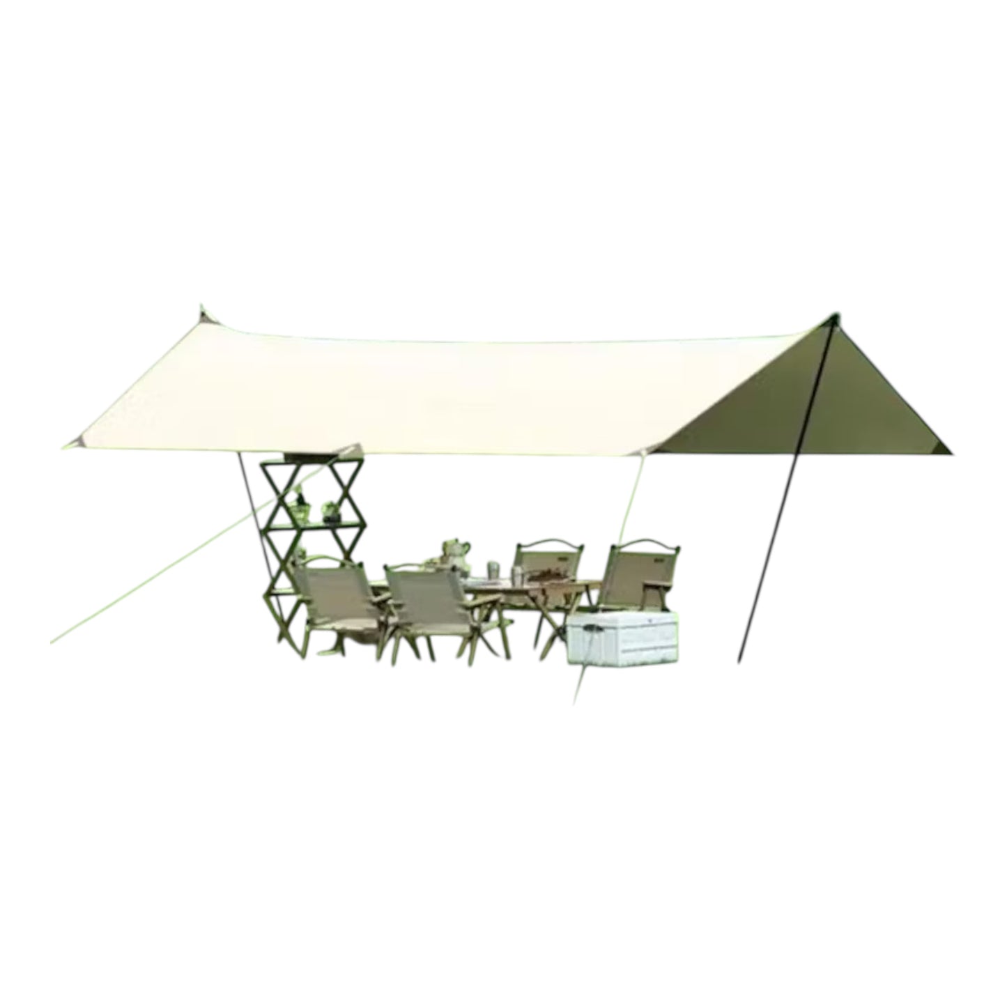 MHome 5x3M Outdoor Camping Shade Tent – Waterproof UV-Protection Canopy Shelter