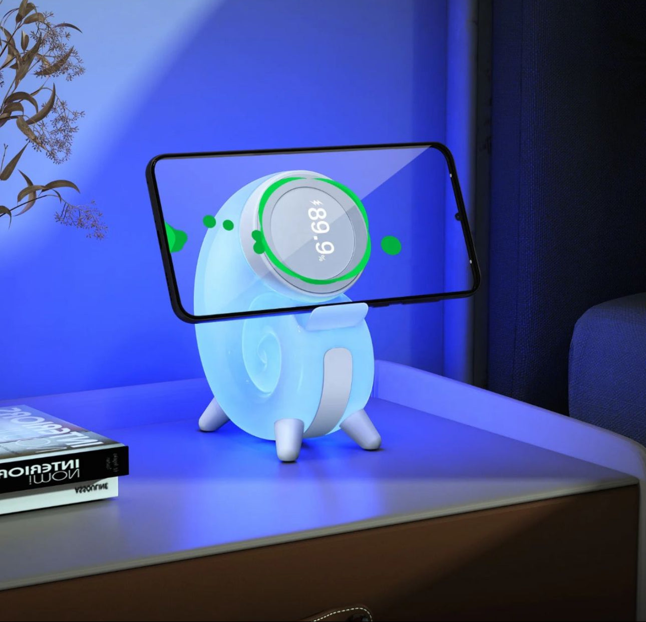 Conch Wireless Charger LED