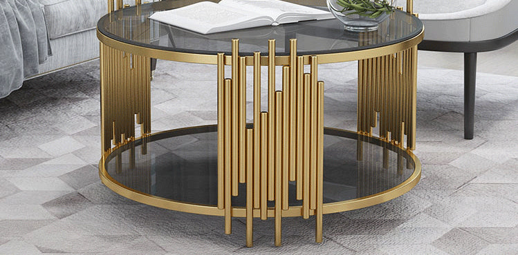 Light Luxury Modern Round Coffee Table