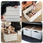 MHome Multifunctional Foldable & Stackable Storage Box