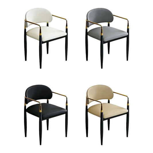 MFurn Faux Leather Dining Arm Chair-Various Options