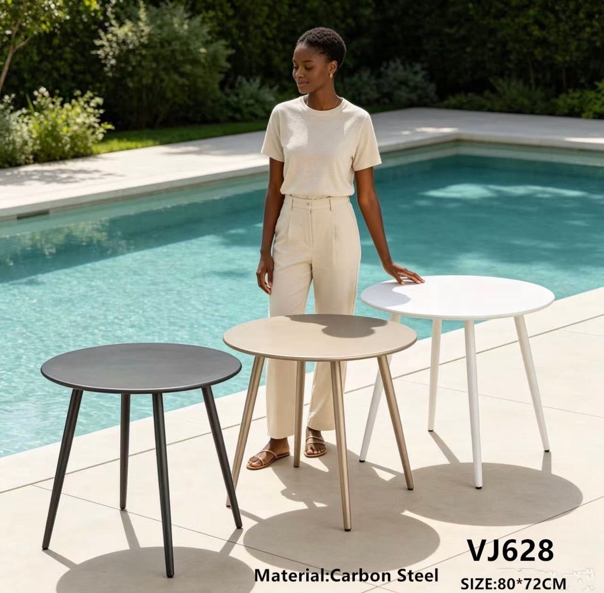 MFURN Stylish Dining Tables-Square & Round Options-Various Colours