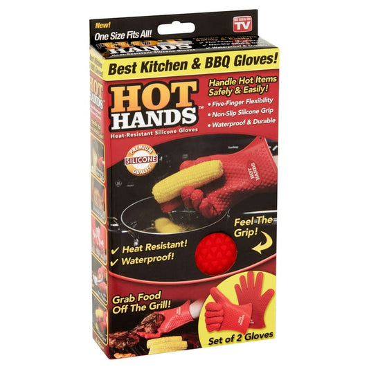 Hot Hands Heat-Resistant Silicone Gloves
