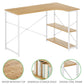 MFurn L-Shaped Foldable Computer & Gaming Desk – Corner Workstation