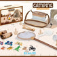 Pretend Play Camping Set Kids Outdoor Campfire Toy Camping Gear Toys for Children Picnic Utensils Toy Set Realistic Campfire Toy for Kids Outdoor Play Camping Toys Kids Camping Toy Set Pretend Play