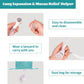 Breathing Exerciser for Lungs, Mucus Clearance Device