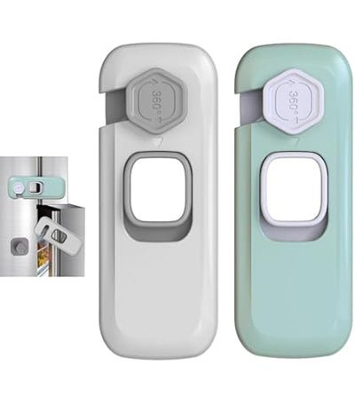 2Pcs Child Proof Refrigerator Lock Fridge Locks for Kids