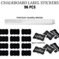 Multipurpose Chalkboard Labels/Stickers