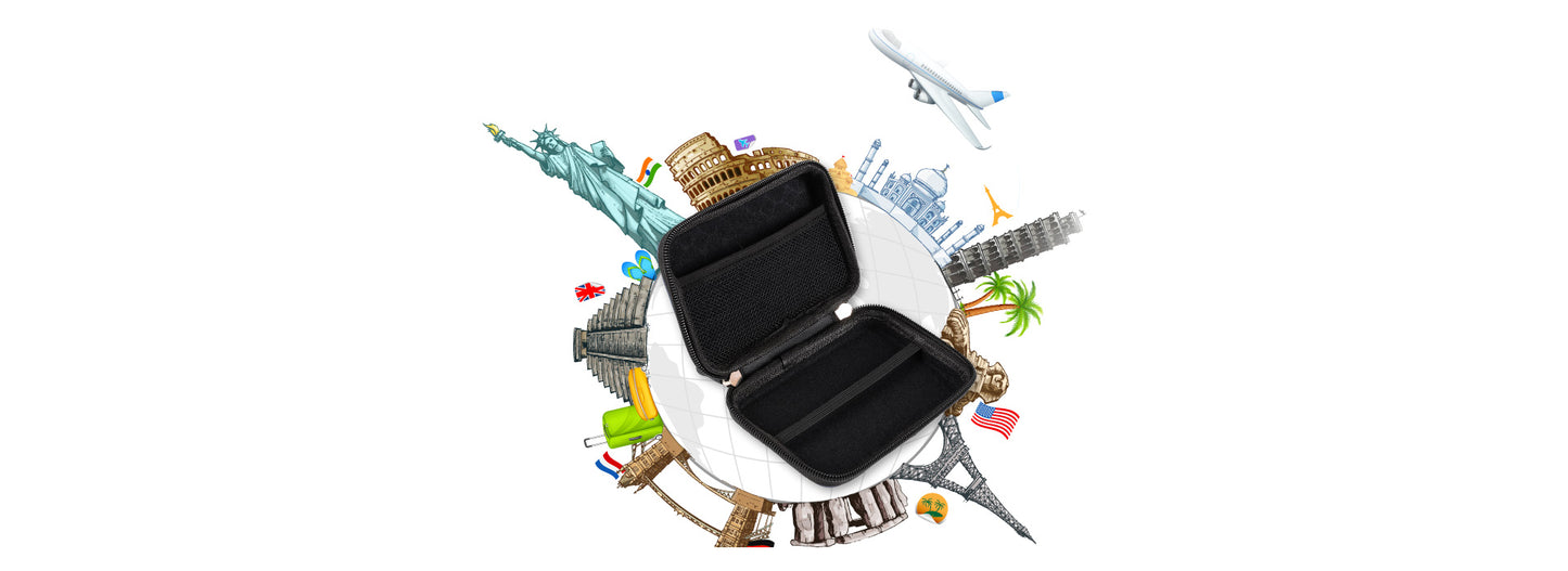 MHome Digital Travel Bag 15.5cm-Various Colours