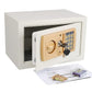 Mini Safe with Key & Combination Lock 20E- Various Colours