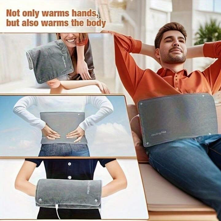 Electric Blankets Hand Warmer, Shawl Heating Pad Electrically Heated Graphene USB Hand Warmer Blanket For Bed Sofa Couch Bedding Supplies