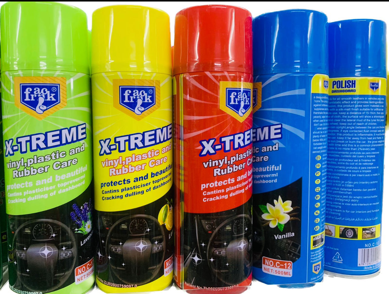 Extreme Vinyl & Rubber Spray -500ml