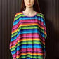 Multi Colour Adults Mexican Poncho & Sombrero Costume Hat