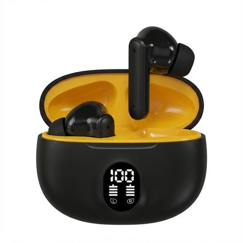 MTech 895B TWS Earbuds: Bluetooth 5.3, HIFI Sound, 50H Playtime, Low Latency, Waterproof for Sports/Office/Commute