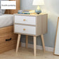 MFurn Nordic Bedside Nightstand – Modern Small Table with Drawer