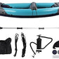2 Person Inflatable Kayak Set, Thickened PVC Inflatable Canoe With Inflatable Seat Cushion, Hand Pump, Kayak Paddles & Storage Carry Bag, Foldable Kayak For Adults, Kids- Various Options