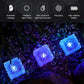 Solar Brick Lights - 6 Pack Solar Ice Cube Lights IP65-Waterproof Brick Light 4-LED Outdoor Brick Decor in Garden