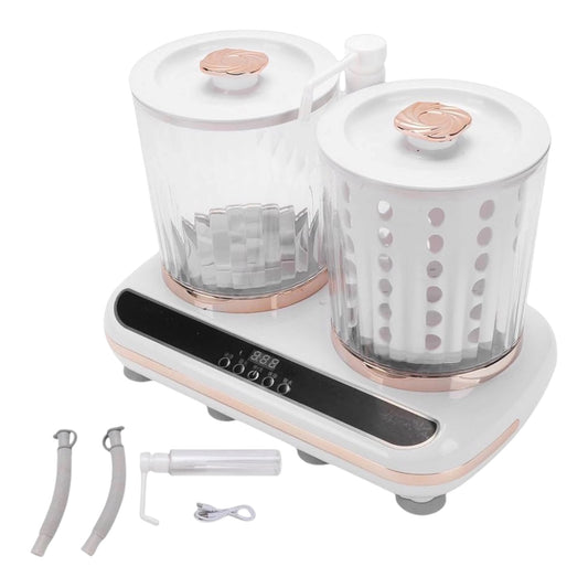 MTech Portable Washing Machine, Dual Tub Underwear Washer with Built in Drainage Pipe and Spin Dry for Travel Home Use