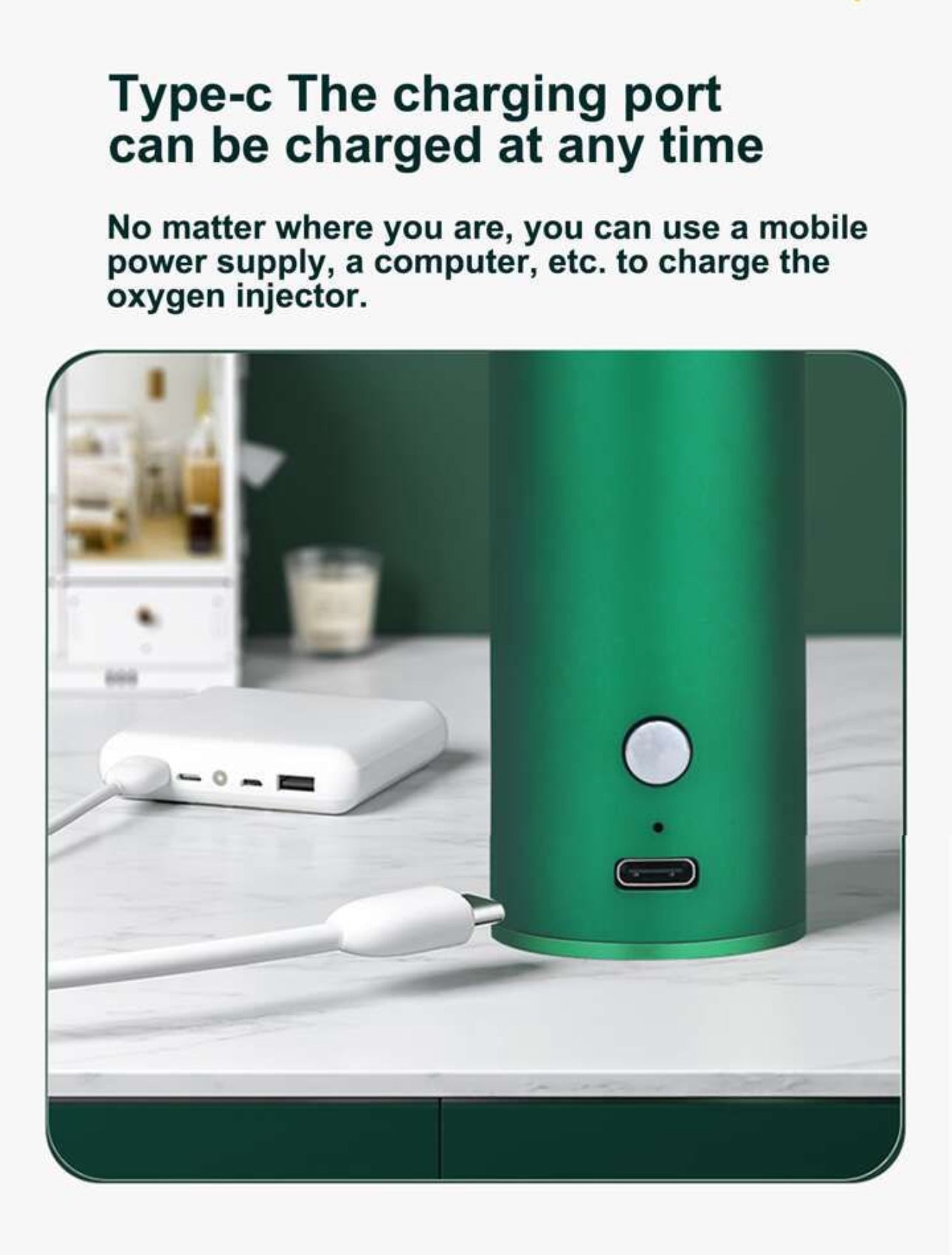 Oxygen Multipurpose Injector Beauty Skincare.