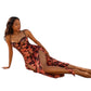 Ladies Floral Maxi Dress-Various Colours