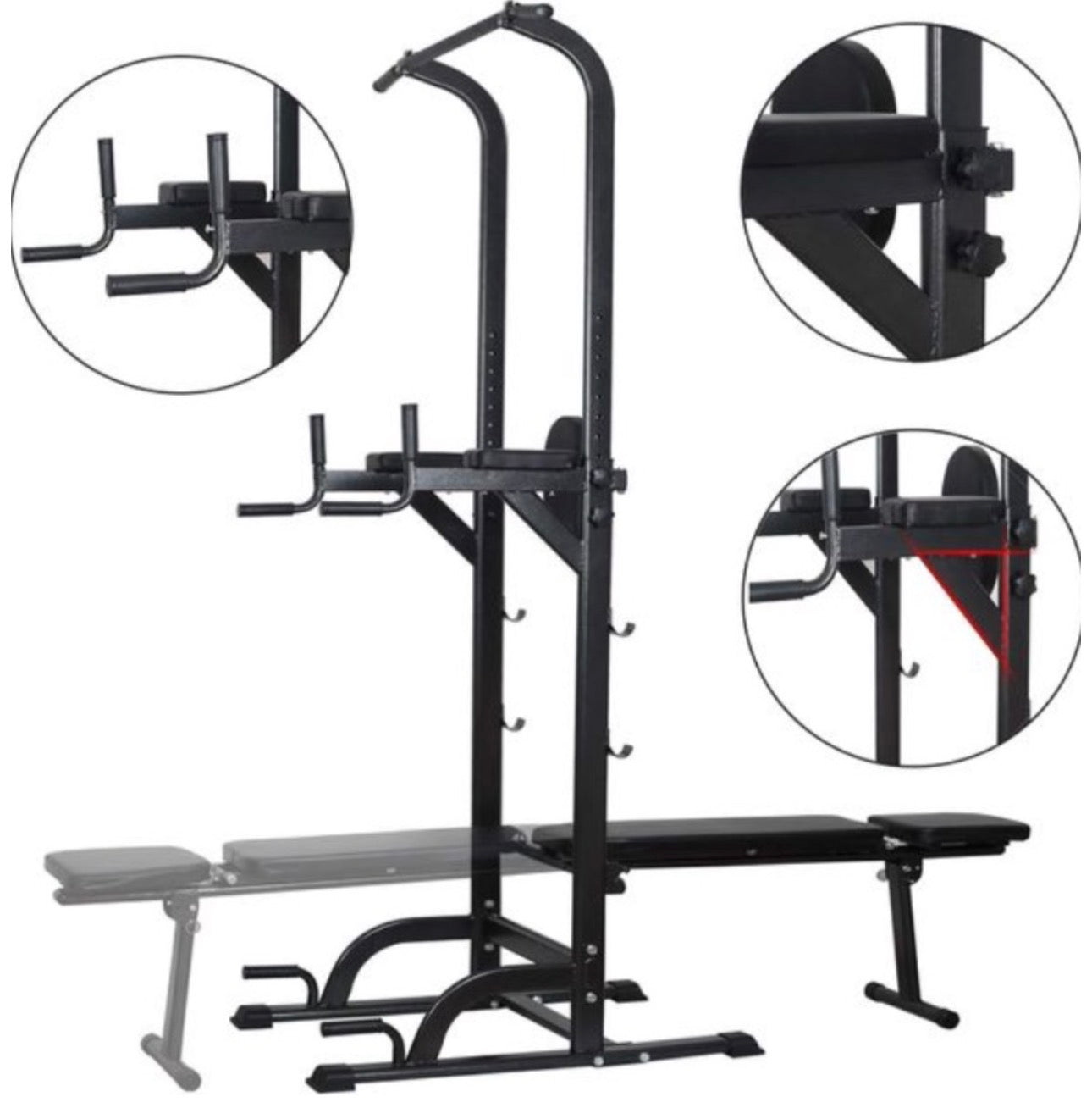 Pro-Sportz Multifunction Pull Up Power Tower Station