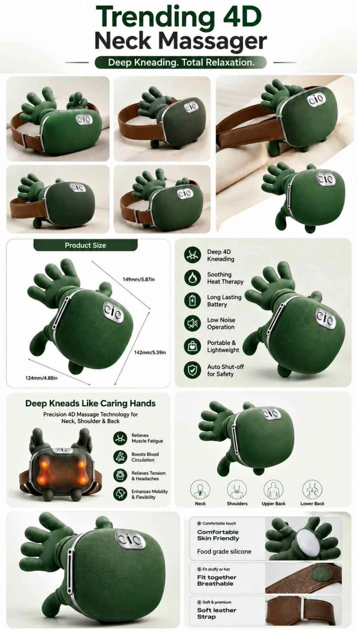 Neck Massager Multifunctional
