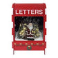 LED Musical Santa Letter Box Christmas Decoration 37cm