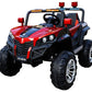 Kids Ride on Jeep with 12V Rechargeable Battery, Music, Lights and Remote Control, Red TTF2018