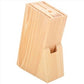 MHome Wooden Knife Holder for Kitchen | Cutlery Stand | Wooden Storage Block with 6 Slots | Knife Stand for Kitchen use | Chef Cutlery Stand | Multipurpose Kitchen Accessories Organizer