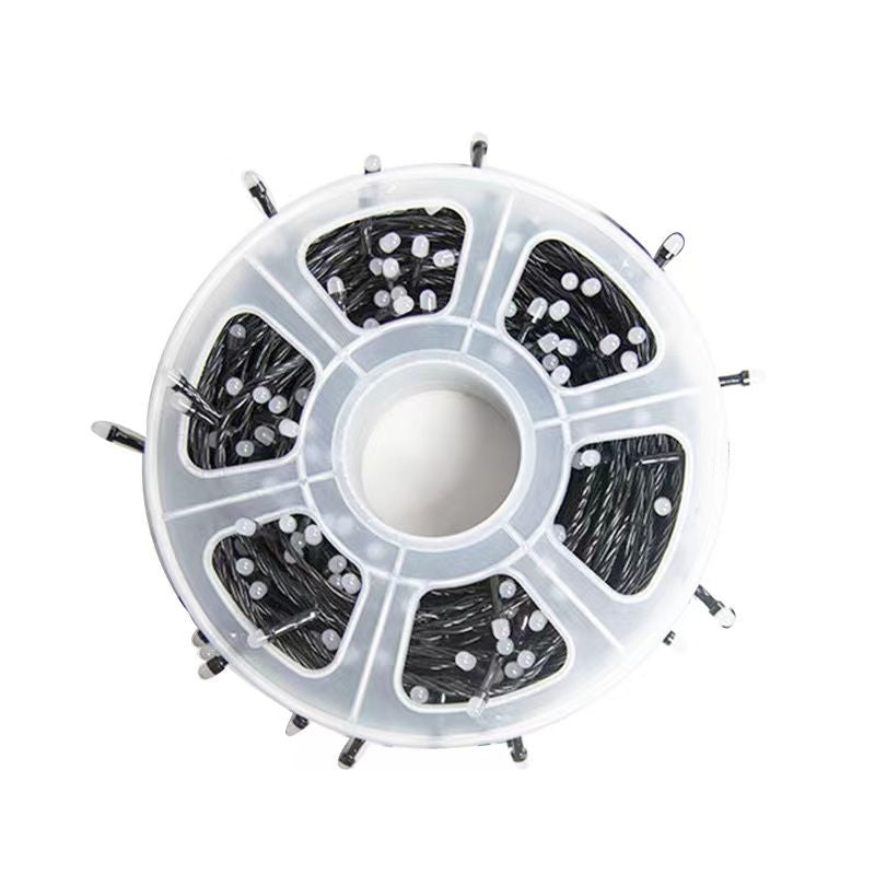Christmas 50 M LED Strip Light with Flickering Colorful and Round Shape Lights