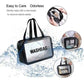 Toiletry Bag Frosted 3pc With Handle - Various Colours